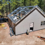 Different types of galvanized steel cabins in Surprise, Arizona showcasing durability and modern designs