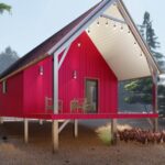 Stylish galvanized steel cabins in Chandler, Arizona, highlighting modern design and durability in unique outdoor living spaces